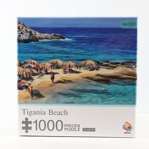 Tigania Beach 1000 Piece Ocean Jigsaw Puzzle hNCL Honeycomb Learning NEW SEALED